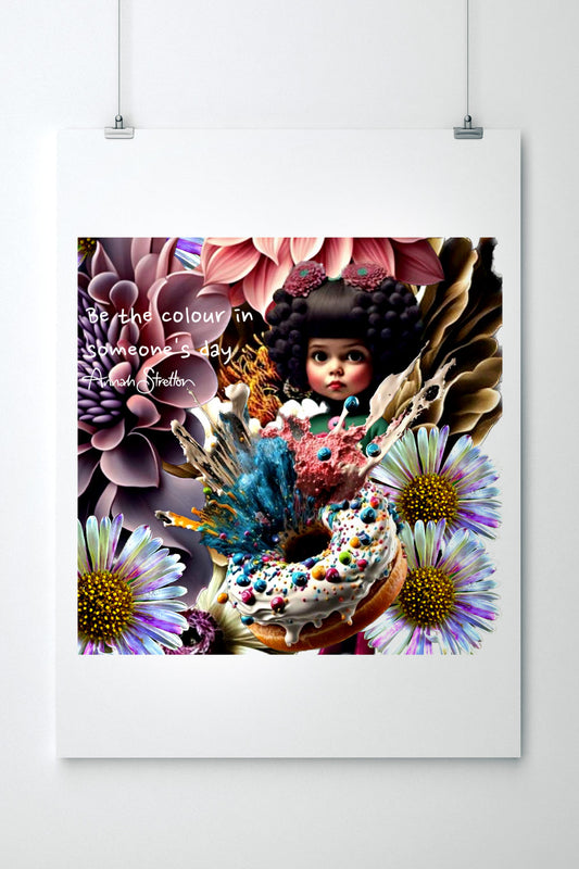 Be the Colour – Print – MADE TO ORDER