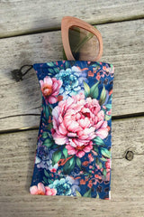 Drawstring Glasses Case - Feline Grace