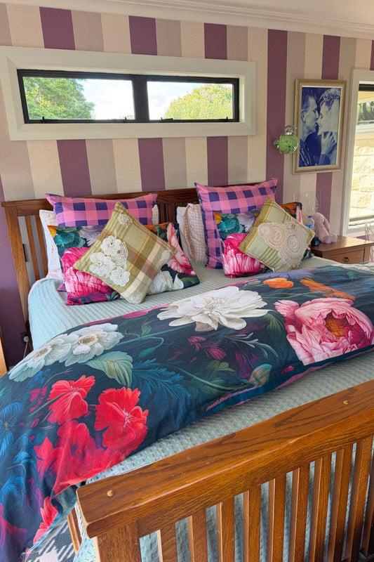 Cotton - Duvet Cover Set - Floral Waltz