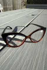 Eleanor Reading Glasses - Black Tort +2.00