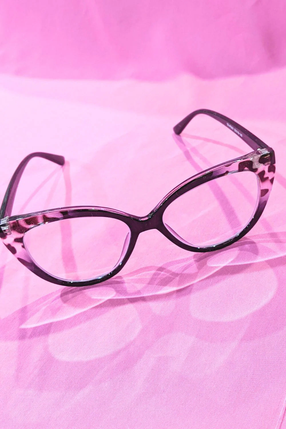 Eleanor Blue Light Glasses - Clear Tort