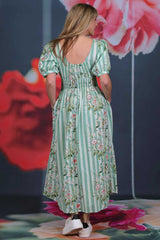 Elle Dress - Meadow Stripes | PRE ORDER - Arriving Early August
