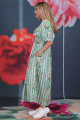 Elle Dress - Meadow Stripes | PRE ORDER - Arriving Early August