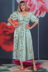 Elle Dress - Meadow Stripes | PRE ORDER - Arriving Early August