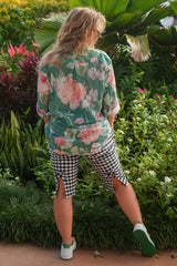 Elsie Cotton Shirt - Rambling Rose