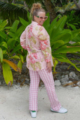 Spring Blush floral top – lightweight summer fashion