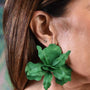Emerald Bloom Earrings