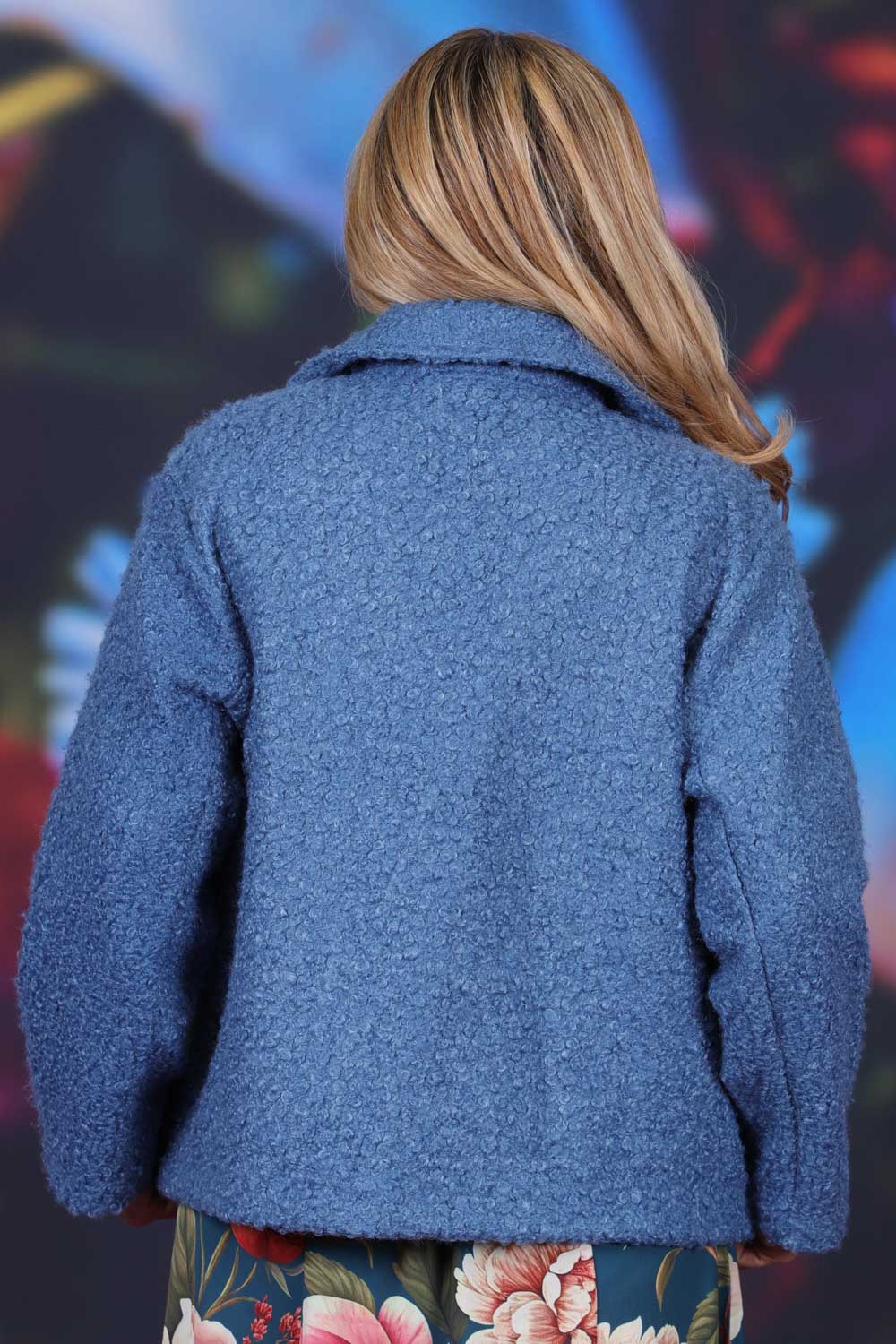 Annah Stretton statement button jacket