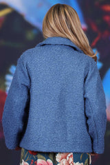 Annah Stretton statement button jacket