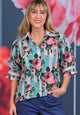 Emmi Shirt - Roses Cascade