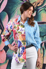 Eva Blouse - Floral Overload
