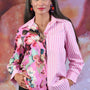 Eva Blouse - Rose Garden