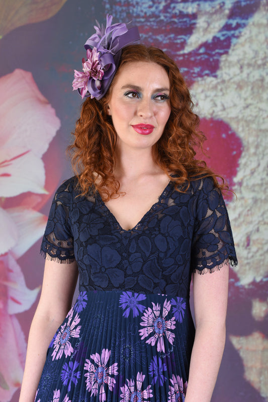 Ribbons Take Floral - Lilac