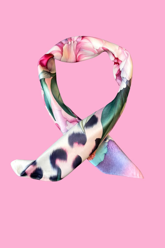 AS Square Neck Scarf - Feline Grace