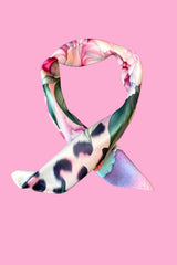 AS Square Neck Scarf - Feline Grace
