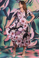Firefly Dress - Sunday Rose Black