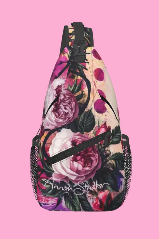 Crossbody Sling Bag - Floral Crown | PRE ORDER MID JULY