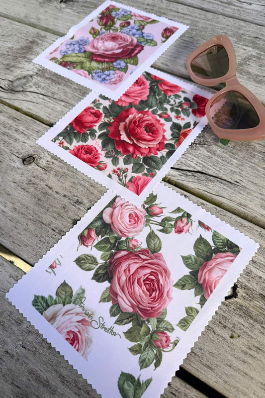 Floral Lens Cloths 3 Pack - Petal Storm Society