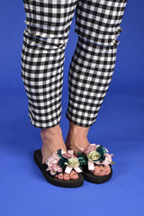 Pink Floral Statement Slides