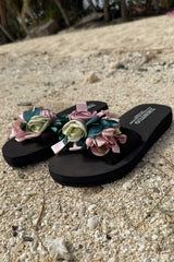 Pink Floral Statement Slides
