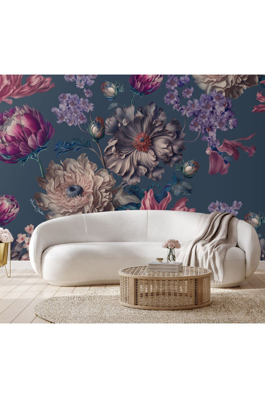 Floriana Mural Wallpaper - 2.7m x 3m