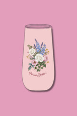 Champagne Flute - Pink Flower Bomb | PRE ORDER LATE NOV