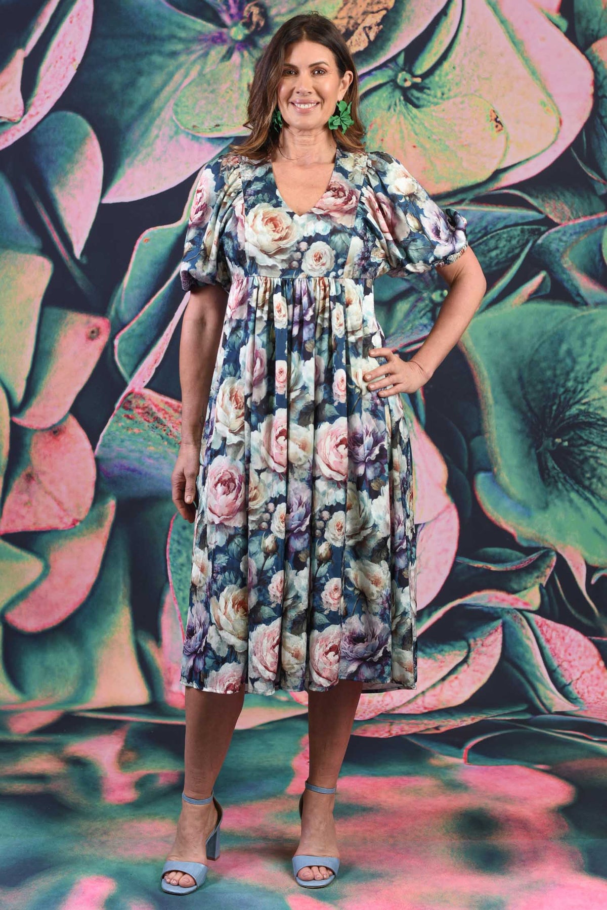 Gloria Dress - Renoir's Roses