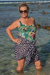 Gracie Bather Enchanted Garden styled for beach or resort