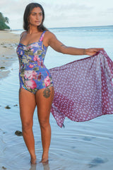 Cotton Wrap - Lilac Spot