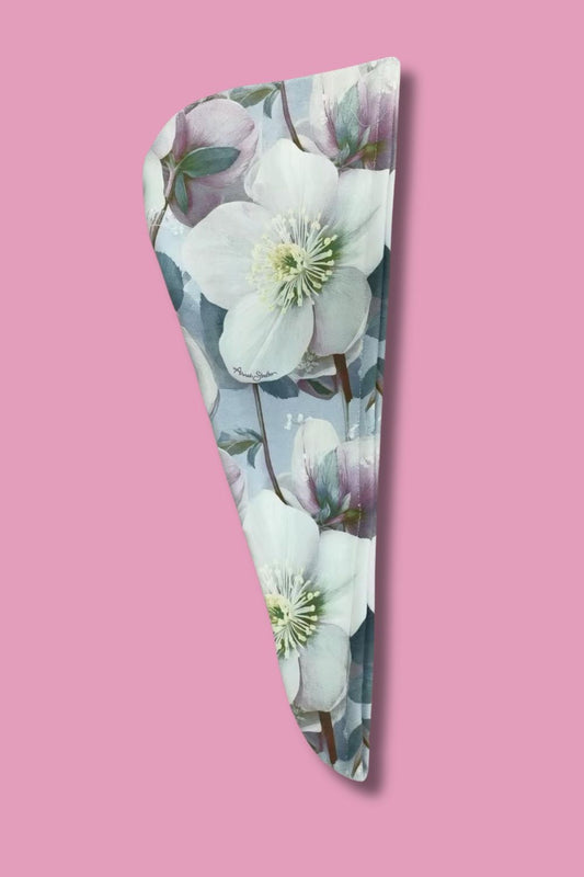 Annah Stretton Floral Hair Wrap - Helleborus Play  | PRE ORDER ETA TBC