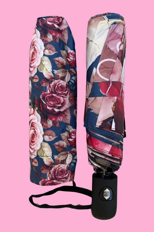Pop Up Umbrella - Heart Rose