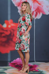 Carey Dress - Garden Flourish