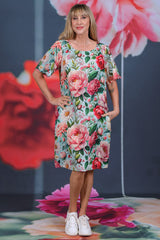 Carey Dress - Garden Flourish