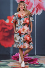 Carey Dress - Flower Party