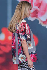 Florence Hi-Vis Vest - Jungle Mulberry