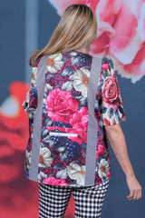 Florence Hi-Vis Vest - Jungle Mulberry