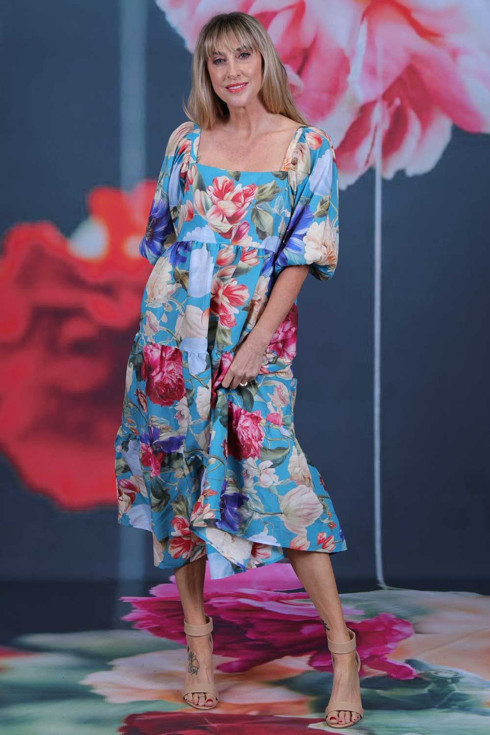 Hit The Jackpot Dress - Garden Gala