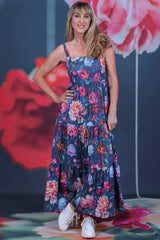 Juniper Dress Botanic Beast styled for beach holidays, garden parties and summer occasions