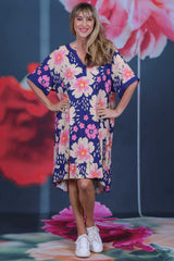 Kaia Dress - Picasso Floral