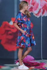Maisey Dress - Roaring Bloom