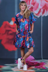 Maisey Dress - Roaring Bloom