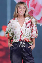 Mimi Blouse - Romantic Flora