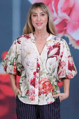 Mimi Blouse - Romantic Flora