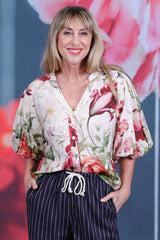 Mimi Blouse - Romantic Flora