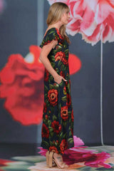 Miranda Dress - Vintage Ruby