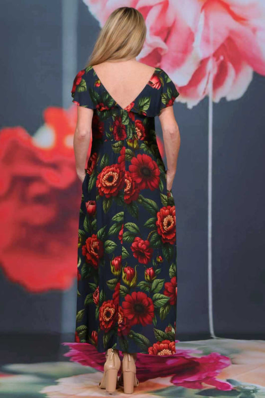 Miranda Dress - Vintage Ruby
