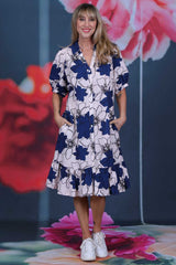 Tessa Dress - Abi Floral | PRE ORDER - MID NOVEMBER