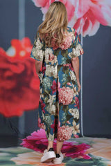 Violet Rose Dress - Floral Rhythm