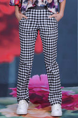 Vita Kaye Pants - Black Check