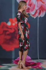 Pleat Me Dress - Garden Amour